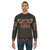 Red panda face detailed on cozy sweatshirt - men