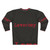 Loverboy American Music Tour Red Logo on Sweatshirt - Back