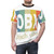 Coastal Vibes Beach T-Shirt featuring a retro, sun-kissed design inspired by the Outer Banks of North Carolina - men front