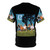 Retro t-shirt featuring the logo and artwork of the 90s boy band O2 - Back