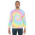 Colorful rainbow tie-dye sweatshirt - men