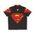 Retro Super M A N Logo Vintage Hawaiian Shirt