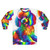 Colorful poodle design on a soft, cozy sweatshirt