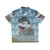Retro Screaming Cowboy Possum Hawaiian Shirt