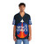 Vintage style space force "space is hard" Hawaiian shirt - People Front