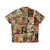 Retro Rock N Roll Stories Hawaiian Shirt - Back