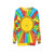 Radiate Positivity Colorful Sunshine Sweatshirt - hanging