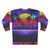 Radiant sunset synthwave sweatshirt - Back