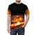Skaryodrawn atomic bomb explosion graphic on a white t-shirt - men front