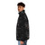 Moovin Groovin Radio Show Podcast Black Culture Puffer Jacket - men side left