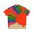 Retro psychedelic Hawaiian shirt with vibrant colors - Back