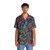Vibrant tropical Hawaiian shirt with psychedelic patterns - People Front