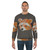 Colorful and abstract legendary raccoon graphic on a sweatshirt - men