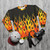 Racing Flames Sweatshirt - flat lay