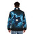 Moonshine Galaxy Puffer Jacket - Stylish and warm outerwear featuring a celestial galaxy print - men back