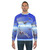Dragonfly sweatshirt with fantasy inspired abstract design - men