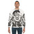 Quiet Ink Anime-Inspired Monochrome Sweatshirt - men