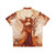 Pumpkin Queen Hawaiian Shirt featuring autumn fairy inspired design - Back