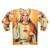 Drag Queen Jesus Sweatshirt featuring a collage design - Back