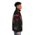 The Beat Puffer Jacket 2 - Retro music inspired puffer jacket with two-tone design - men side right