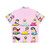 Pug Princess Hawaiian Shirt with Disney Inspired Designs - Back
