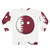 Qatar Countryball Design Sweatshirt - Back