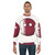 Qatar Countryball Design Sweatshirt - men