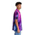 Vibrant rainbow ombre abstract fluid art Hawaiian shirt - People Pight