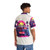 Retro neon tropical miami boombox hawaiian shirt - People Back