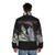 Moondog musician puffer jacket featuring a moon design and jazz-inspired details - men back