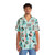 Retro musical Hawaiian shirt with guitars, music notes, and lightning bolts - People Front