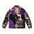 Barry Manilow Puffer Jacket with the singer's image and concert tour details - Back