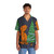 Funny Tyrannosaurus Rex Hawaiian Shirt for Kids - People Front