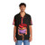 Funny digestive system Hawaiian shirt with cartoon anatomy design - People Front