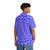 Psychedelic Hawaiian Shirt with Optical Illusion Design - People Back