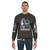 Puppious the Caped Collie Superhero on Sweatshirt - men