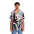 Retro Marilyn Hawaiian Shirt with Vibrant Tropical Floral Design - People Front