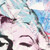 Retro Marilyn Hawaiian Shirt with Vibrant Tropical Floral Design - Detail