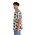 funny cats hawaiian shirt with cute black and white cat pattern - People Left