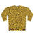 Punk Yellow Leopard Print Sweatshirt - Back