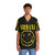 Vintage Nirvana Hawaiian Shirt with Yellow Happy Face Rock Music Design - People Front