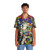 Vintage Ninja Turtles Pizza Classic Art Hawaiian Shirt - People Front