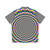 Psychedelic Hawaiian shirt with vibrant optical illusion design - Back