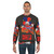 Psychopathic Vault Merch Rebel Flag Sweatshirt with Colorful Graphic - men