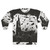 Psycho Attack White Print Sweatshirt