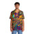 Psychedelic consciousness Hawaiian shirt featuring visionary art design - People Front