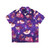 Psychedelic Cat Hawaiian Shirt in Fall Wonderland