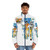 Moon Safari Puffer Jacket with music inspired design - men front
