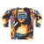 Retro analog DJ Mona Lisa sweatshirt - Back