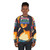 Retro analog DJ Mona Lisa sweatshirt - women